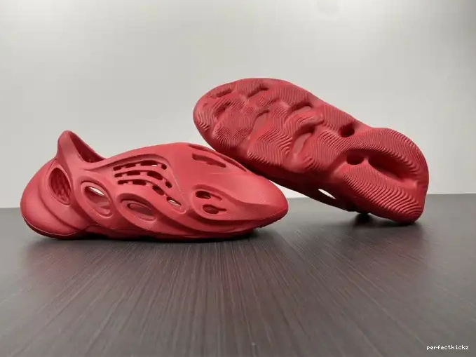 Red Adidas Yeezy Foam CW3355 0516